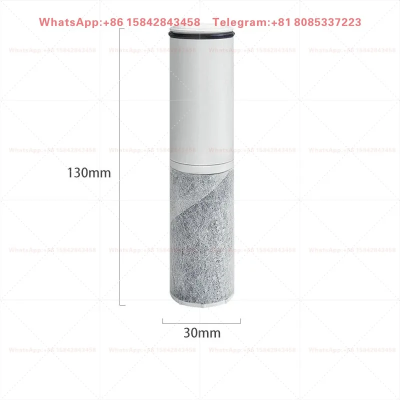SFC0002T Composite Filter Cartridge,Hollow Fiber Carbon Filter For Water Purifier Faucet Replacement-3Pcs