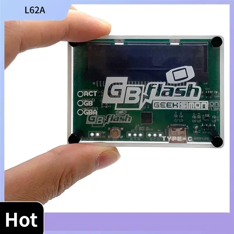 L62A لـ GBA المتعري لـ Gbflash Game Boy Backup Roms توفر قارئ الألعاب المتعري لخرطوشة GBA/GBC عربة GB