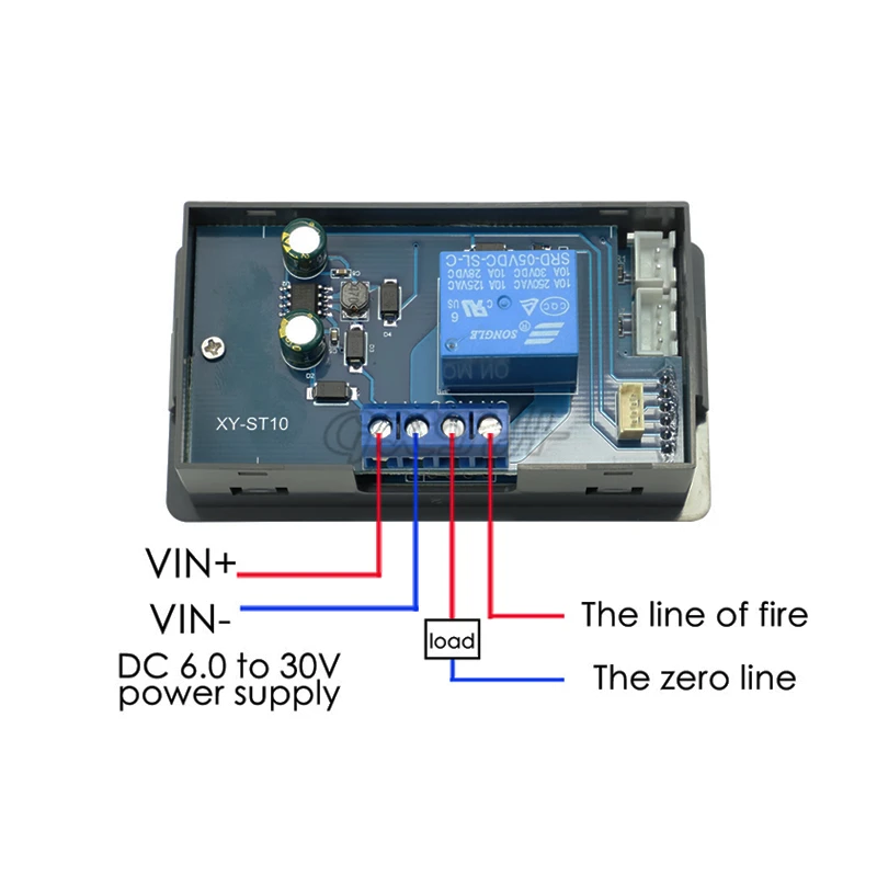 10A/30A Remote WIFI Thermostat Temperature Controller Module Refrigeration Heating APP Timing Work DC6-30V