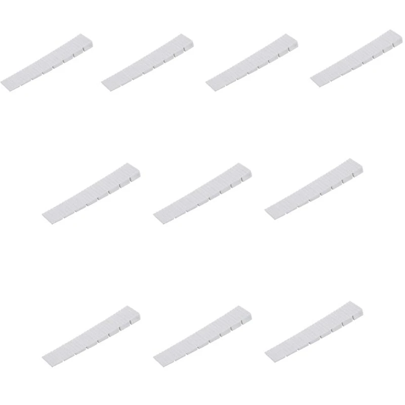  Flexible Furniture Levelers Sturdy Plastic Shims for Table Chair Fridge Use