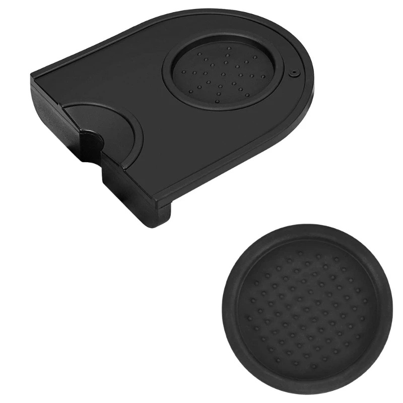 Espresso Coffee Tamper Mat Corner Slip Resistant Pad Barista Tamping Rest Holder Dropshipping