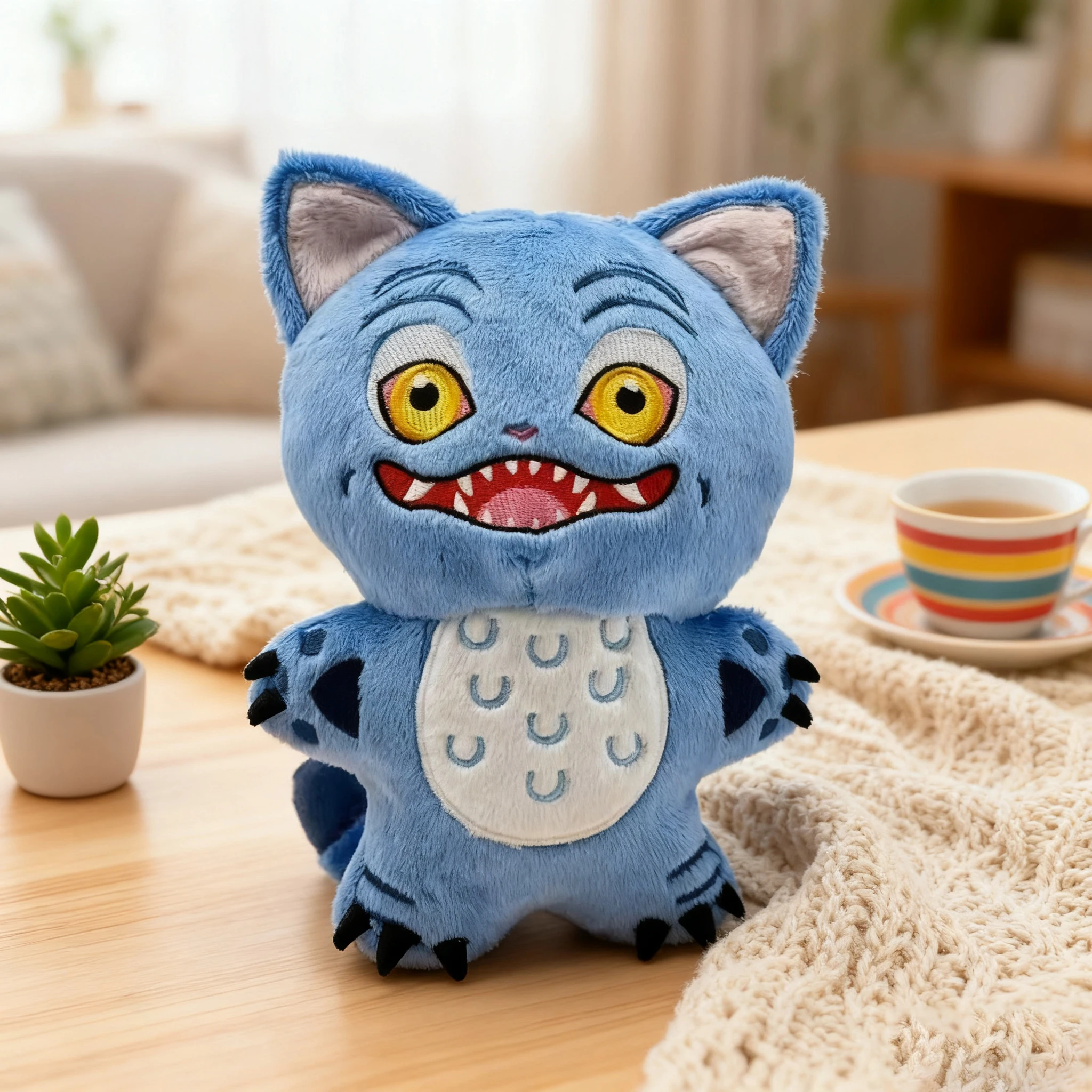 موضة Kpop شيطان الصيادين لعبة لطيفة K-POP النمر زخرفة النمر الطيور دمية الأطفال عيد الميلاد السنة الجديدة جمع الجدة هدية