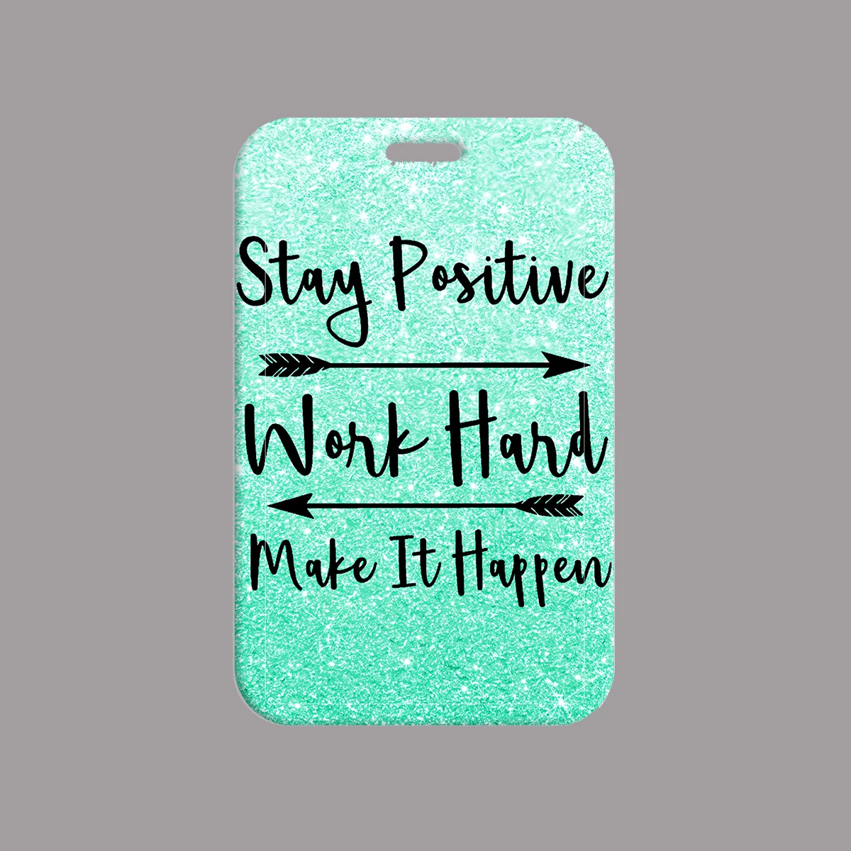 

Держатель для бейджа Stay Positive, студенческий кампус, ремешок для карт, шейные ремни, аксессуары для значков, ювелирные изделия, подарки