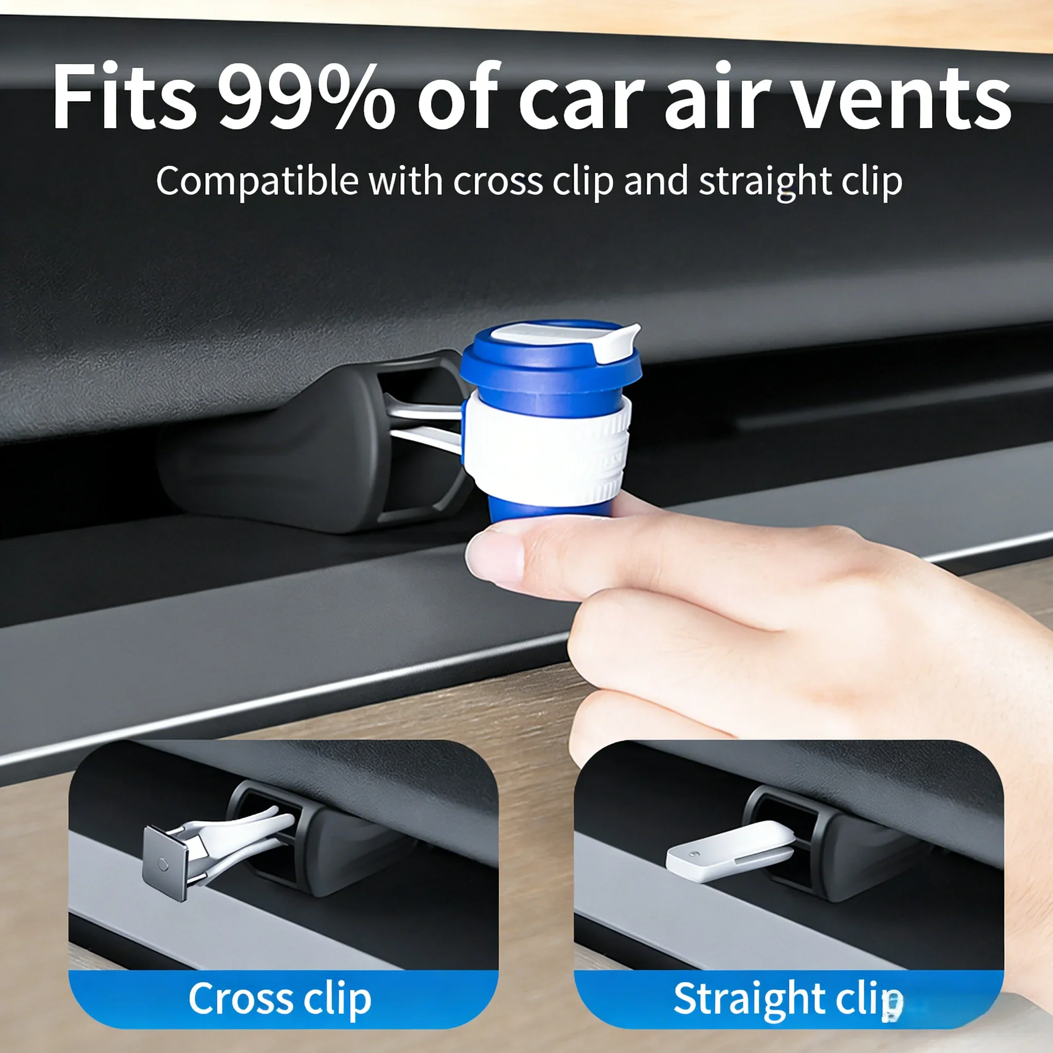 

Applicable to Tesla Model Y/3 upgraded version air outlet clip, aroma air conditioning air outlet conversion clip, suitable for