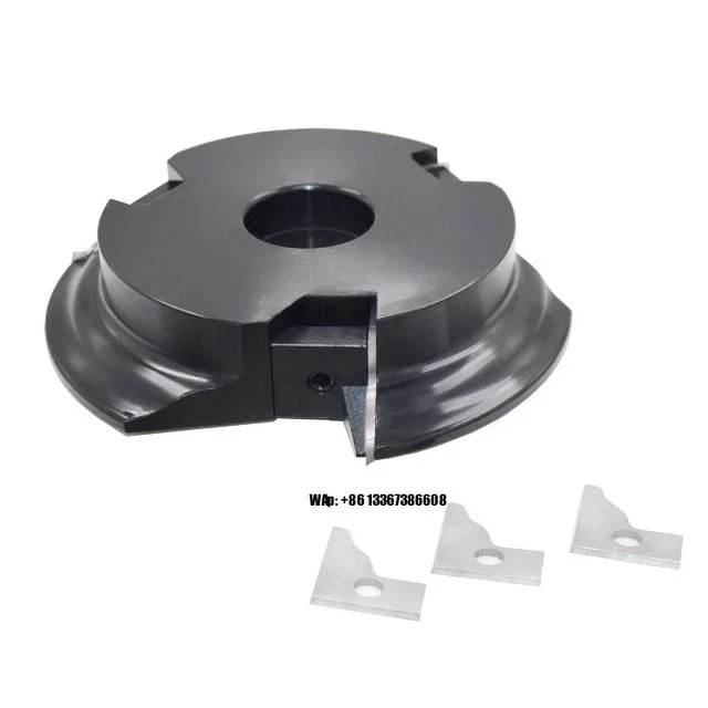 Woodwork Industrial Thicknesser Machinery Planer Parts Customized Cutterhead Woodworking Carpentry Workshop Spiral Cutter Head