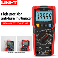 UNI-T UT89 Series Professional Digital Multimeter AC/DC Voltmeter Current Resistance Diode Triode Capacitance Tester True RMS