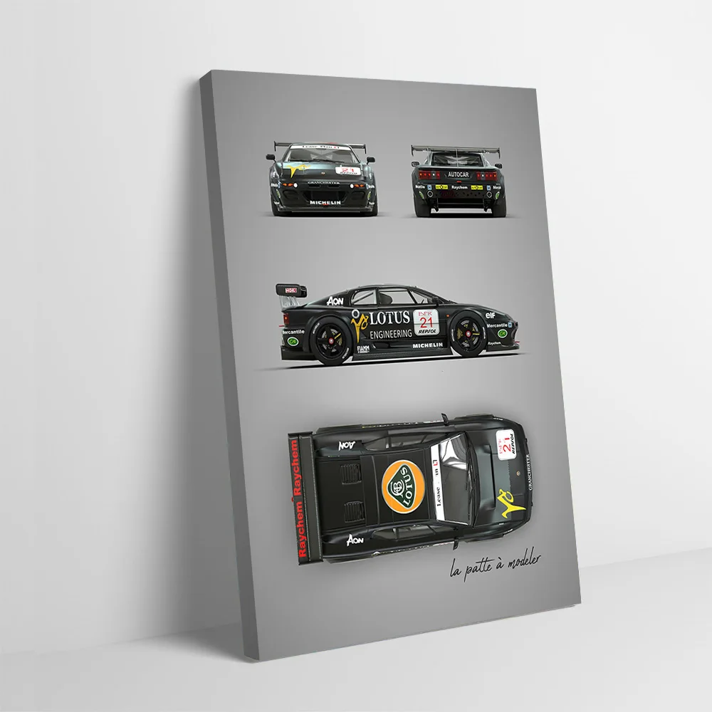Sports Esprit GTR Poster Customizable Printed Canvas Painting Wall Art Gift for Living Room Decorations Interior Accessories