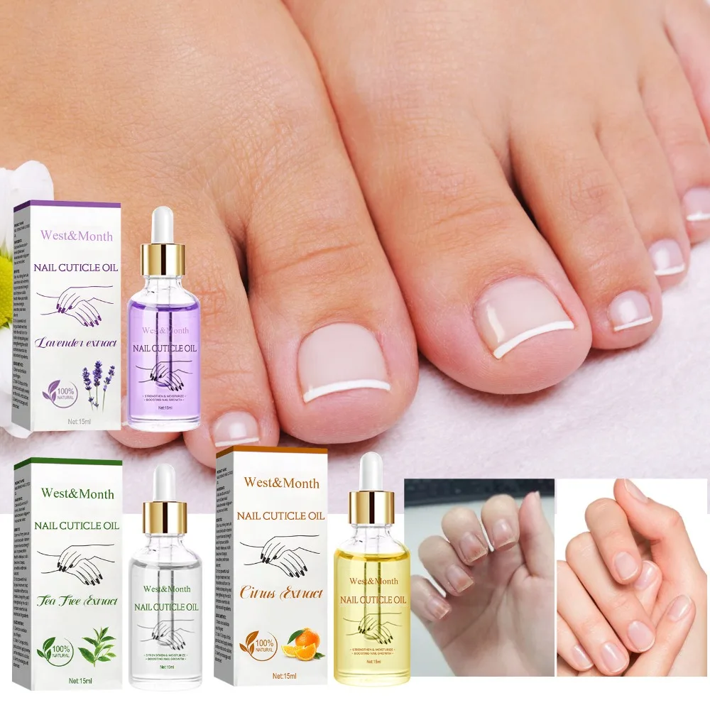 Nail Thickening Nail Strengthening Stratum corneum Oil 15ml Lavender/Tea Tree/Citrus Toenails Repair Oil Mild Rich Vitamin