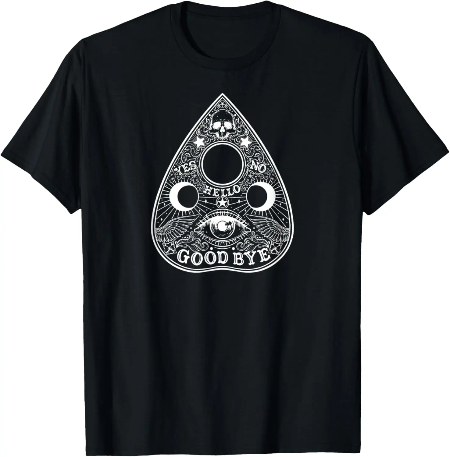 Planchette Ouija Spirit Board Vintage Gothic Horror T-Shirt