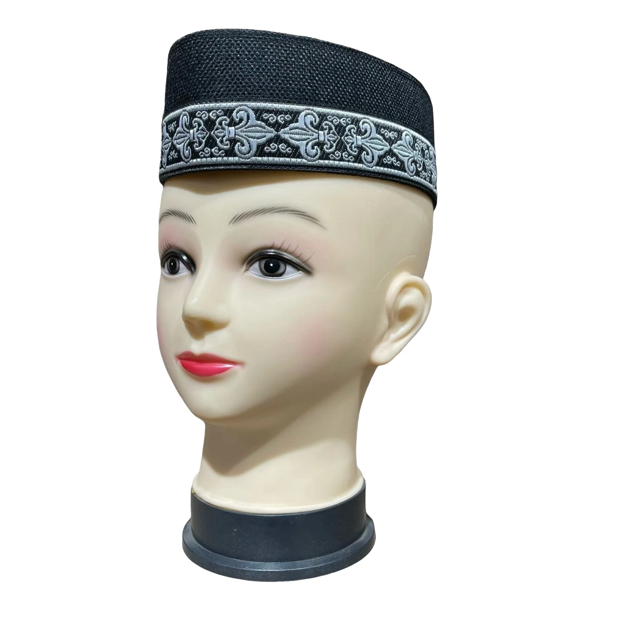 Muslim Caps For Men Clothing Tax Products Turkey Free Shipping Prayer Malaysian Boat Hat Kippa Islamic Kufi Topi Black 03441