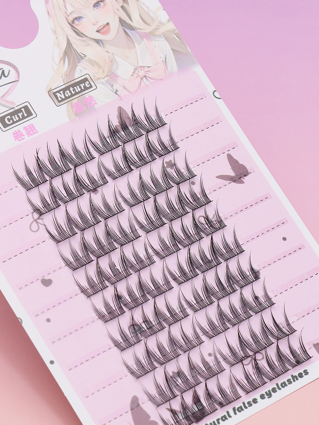 60 einzelne Cluster-Wimpern mit natürlichen 13 mm großen Hochzeitsfeiern und dramatischen, flauschigen Wimpern sind ein Muss für das tägliche Make-up