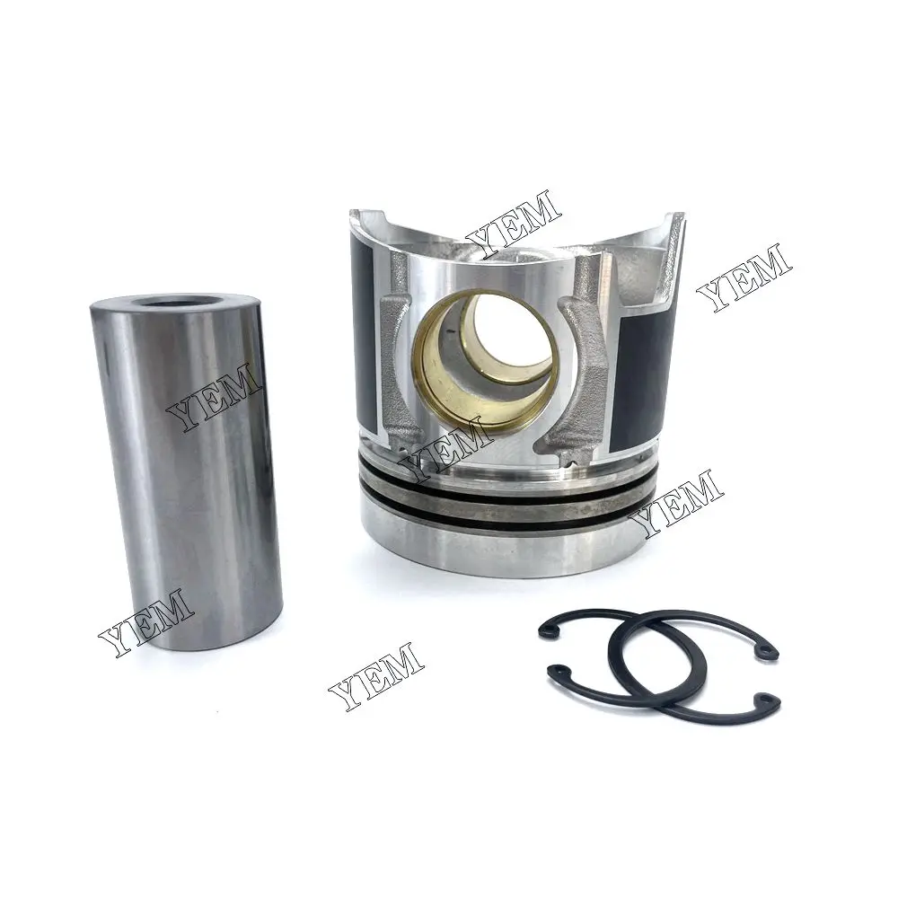 6M60 Cylinder Piston Engine Piston With Pin For Mitsubishi Forklift Engine.