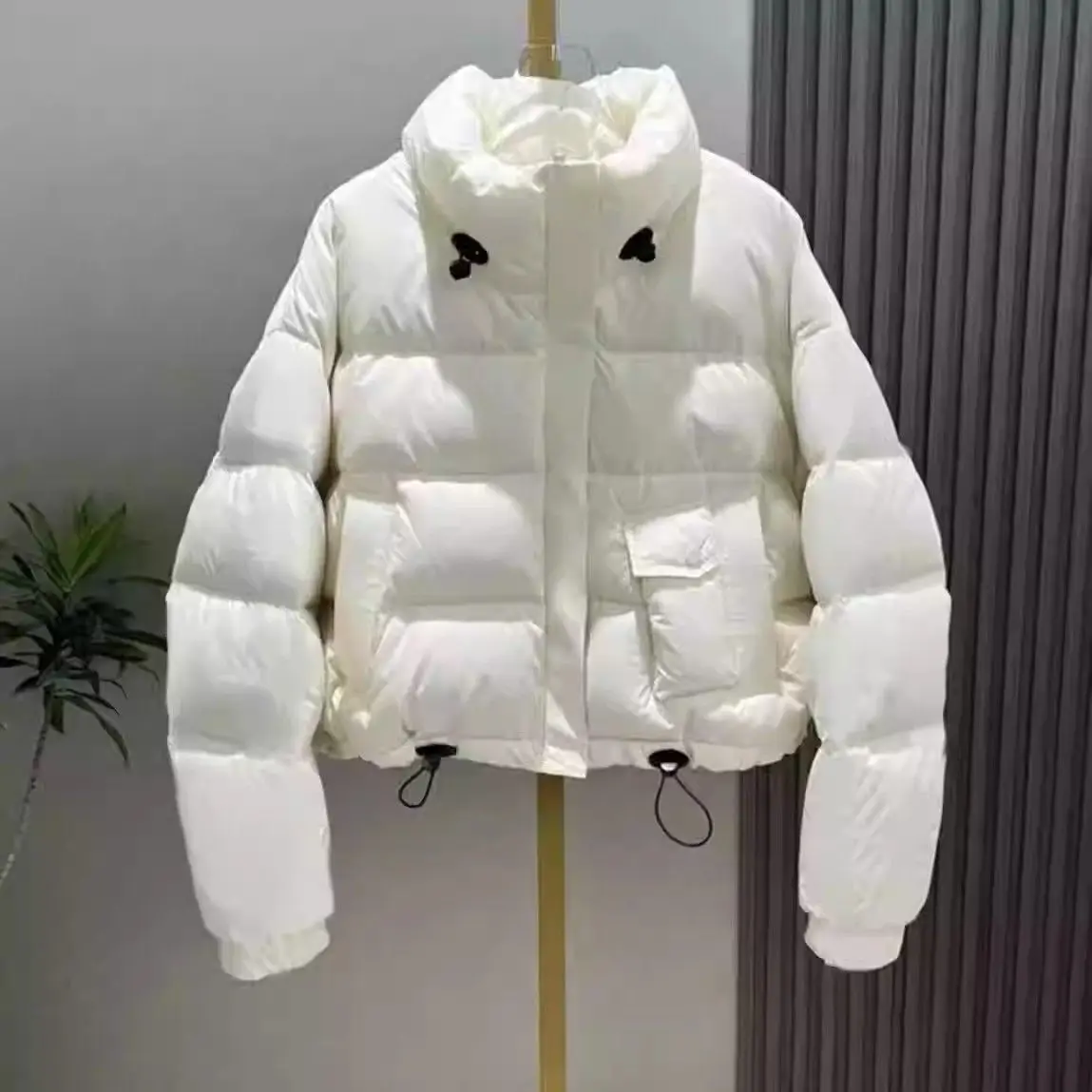 

Padded clothes women's winter 2025 new thickened padded jacket autumn and winter short padded bread jacket