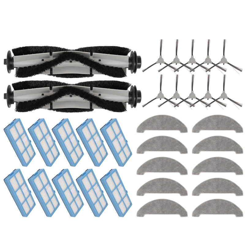 Estável-para proscenic 850t/pioneer vc704r/ultenic d5, d5s, d5s pro peças de reposição acessório principal escova lateral filtro mop