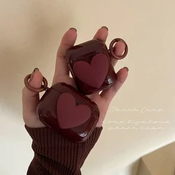 Para Airpods 3 fundas 3D lindo corazón auriculares funda para Apple Airpod Pro 2. ° inalámbrico Bluetooth silicona Airpods fundas Airpods 4 1 2