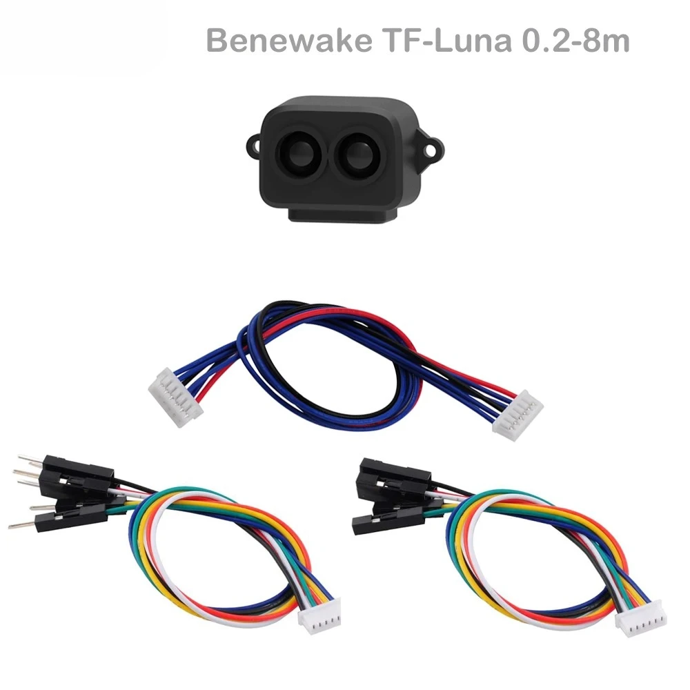 Benewake TF-Luna LiDAR Range Finder Module 5V UART IIC Interface 8m Single-Point Micro Ranging Sensor for Arduino Pixhawk