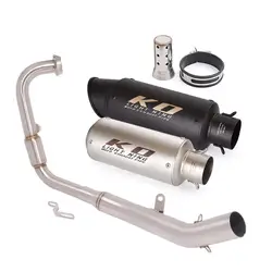 Exhaust System For Voge LX300R LX300RR 2021-2023 Motorcycle Muffler Header Link Pipe Stainless Steel Tail Escape DB Killer 51mm