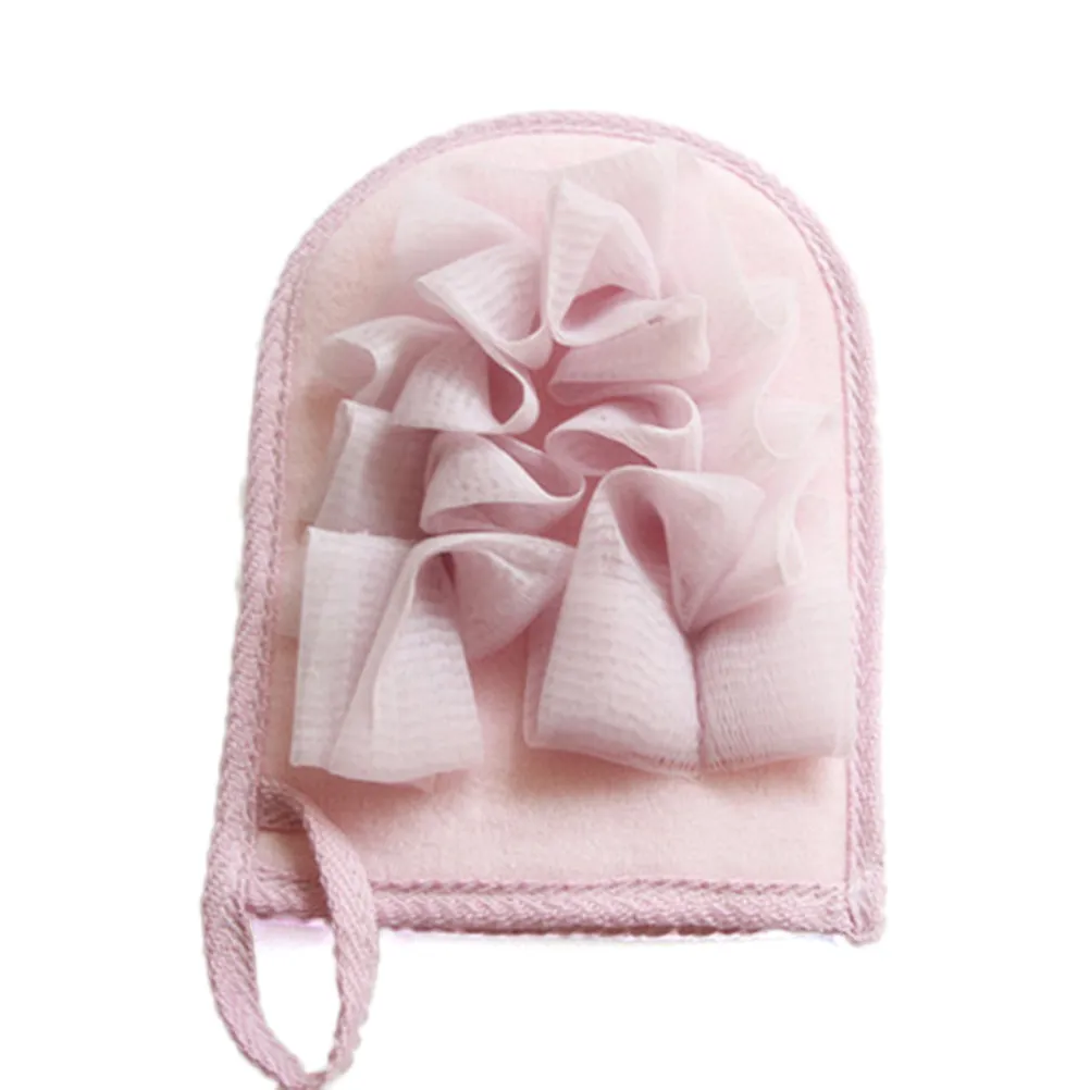 

Soft Shower Pouf Bath Sponge Made of Premium Pe Material Easy to Hang with String Line Dry Fast Gentle on Skin Random Color