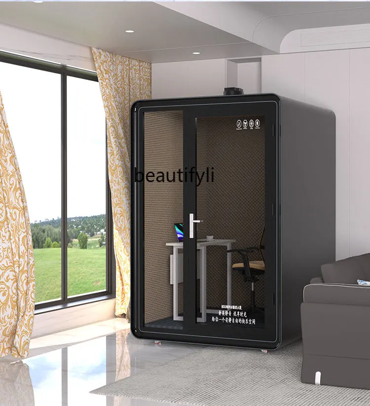 

S7486 ss Soundproof Room Home Telephone Booth Recording Studio Piano Mobile Disassembly Room Karaoke Mute Room