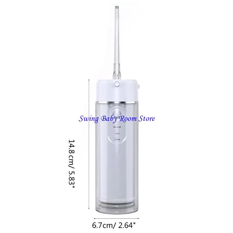 Portable Smart Electric Oral Irrigator Water Flosser 4 Jets 3 Modes Rechargeable Dental Water Jet Irrigator Dental Teeth Cleaner