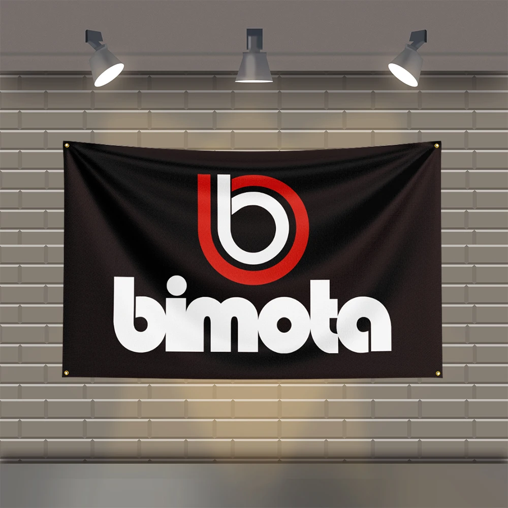 

3x5 Ft B-Bimotas Racing Flag Polyester Printed Cars Flags for Room Garage Decor