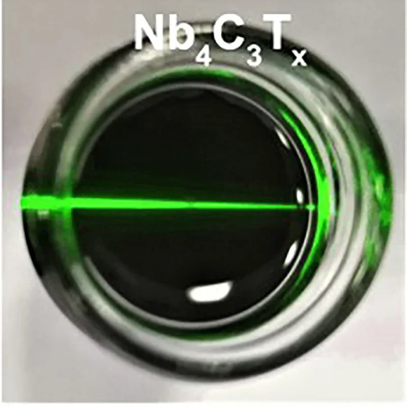 Single layer Nb4C3 mxene