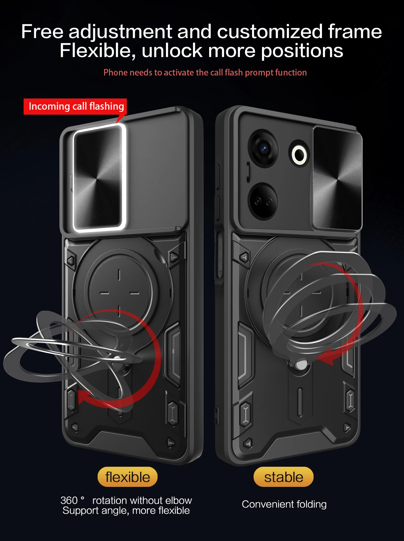 Funda protectora para Tecno Camon 30 Premier Camon 30 Pro 5G, carcasa trasera con soporte de anillo magnético