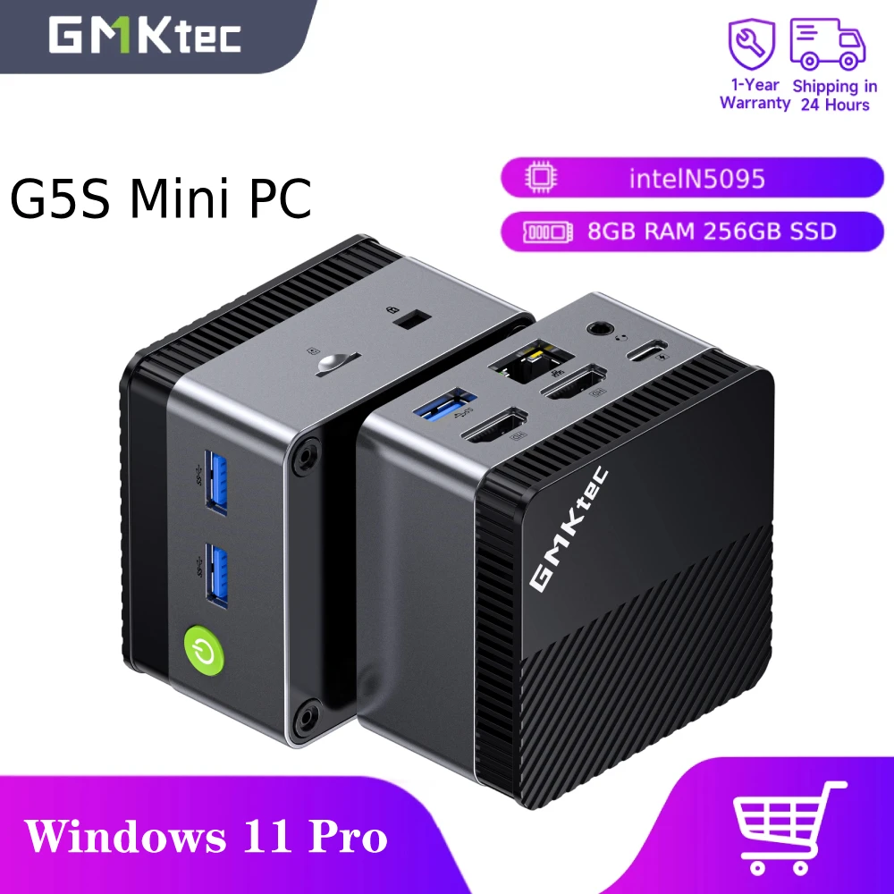 Mini PC GMKtec G5S 256GB