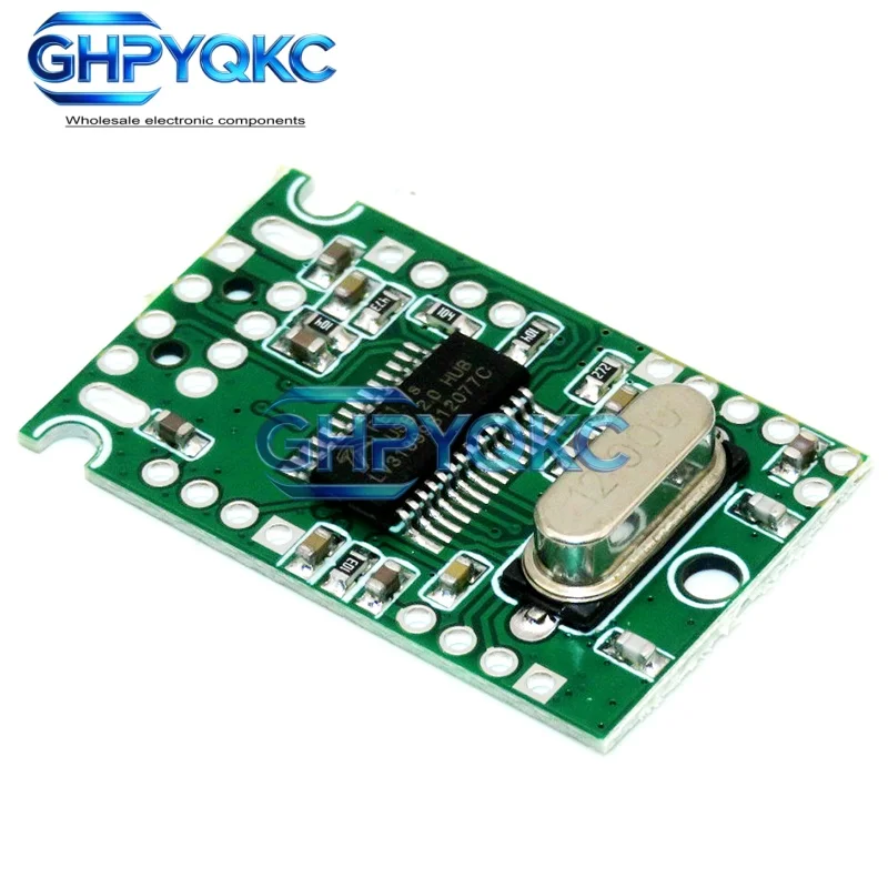 GHPYQKC USB 2.0 Expansion Module Expands 1 USB Port to 4 HUB Concentrator 1 Drag 4 Interface Transfer Module Drive-Free