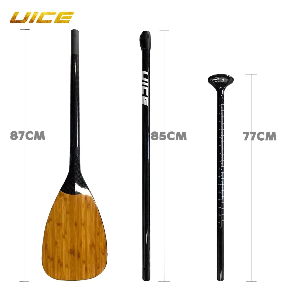 Adjustable SUP Paddle Lightweight Bamboo Full Carbon/Aluminum Paddle Kayak Boat Stand Up Paddle Board Kayak Accessories