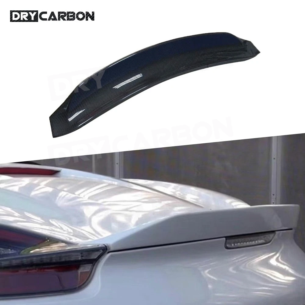 Duckbill Rear Wing Spoiler Car Rear Trunk Duck Spoiler Wing for Porsche Boxster S GTS 981 2012-2016 Body Kits Replacement Style