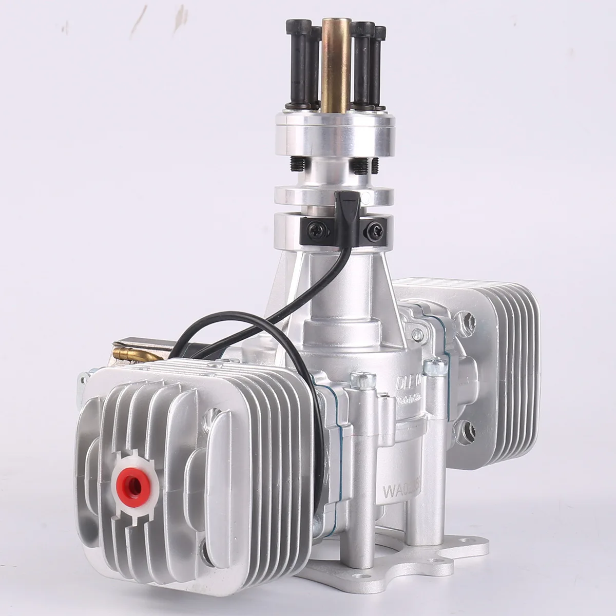 DLE60 model aircraft engine, gasoline twin-cylinder two-stroke side exhaust natural air-cooled hand-start 60CC displacement