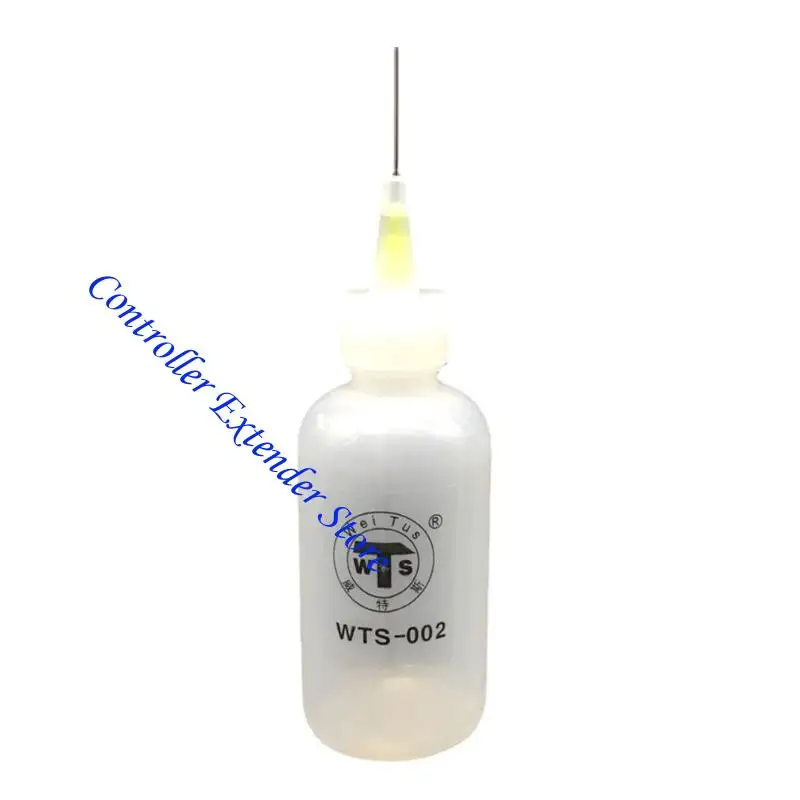 N84B 100 мл игольчатого наконечника Пластиковая чистка бутылок с розовыми бутылками.