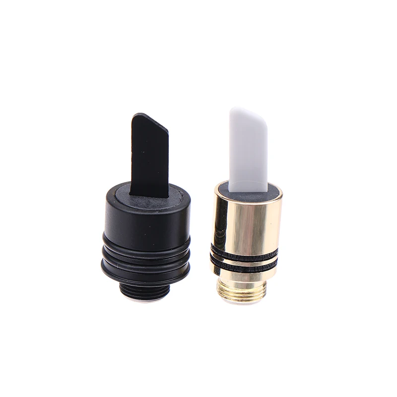 Bobina con punta di calore in ceramica a coltello caldo singolo con tappo di copertura Strumento accessorio per cera tagliata in argento nero da 11,5 mm