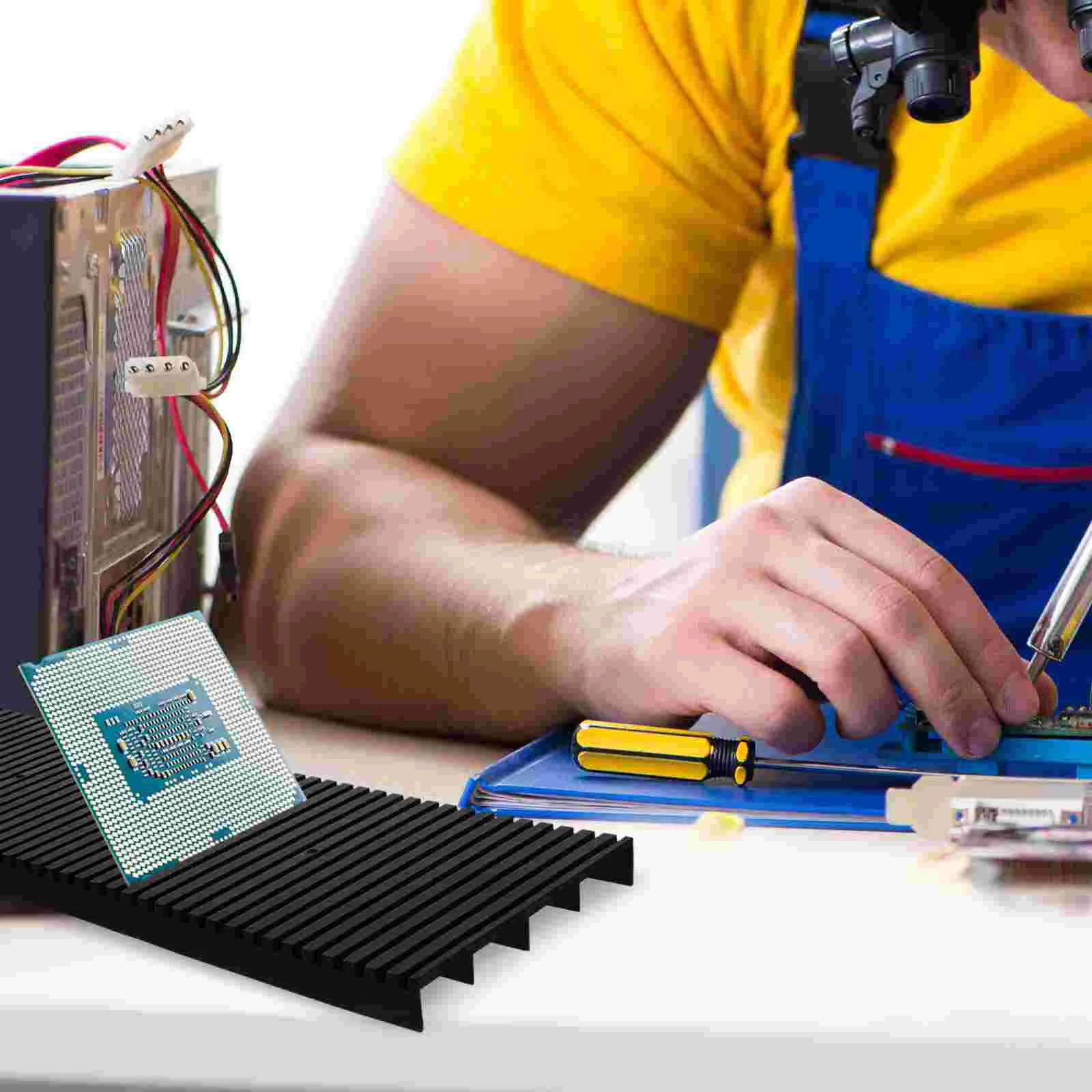 Anti-static Circuit Board Equipment Bracket Computer Pcb Holder Tray Abs Storage