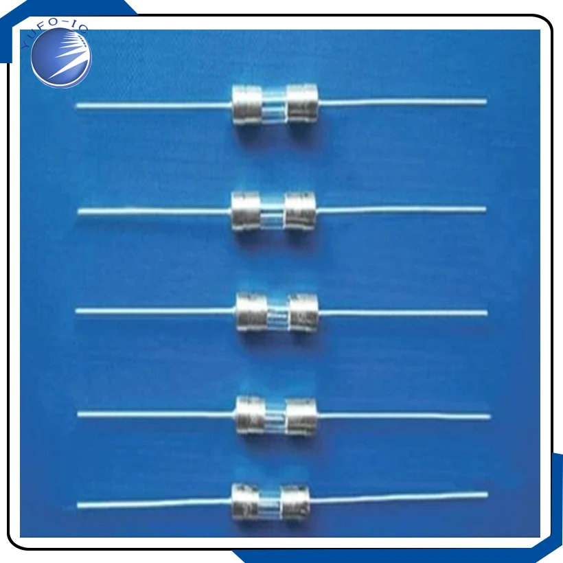 Kostenloser Versand 45 stücke 10A 250 V 3,6x10mm Axial leade Sicherungen Glas Langsam 10 amp NEUE 3,6*10 MM 250V10A