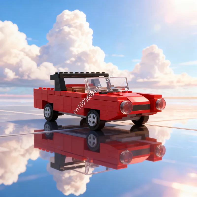 113 elementów MOC Lightburn Zeta Sports City Champions Model Klocki Konstrukcyjne Architektura Kreatywne Zabawki Pomysł na Prezent Świąteczny Edukacja