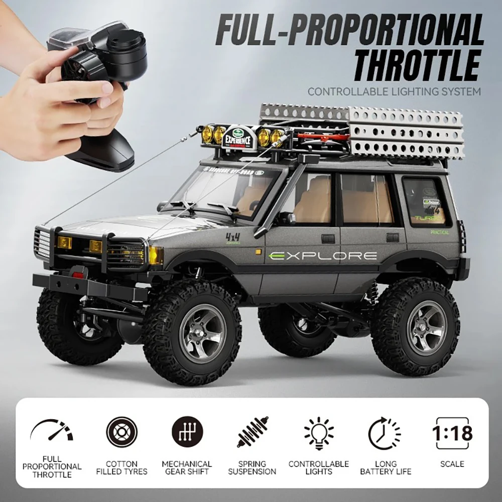 JXC LR1801 1/18 RC Rock Crawler Car RTR 2.4GHz 4WD Off-Road