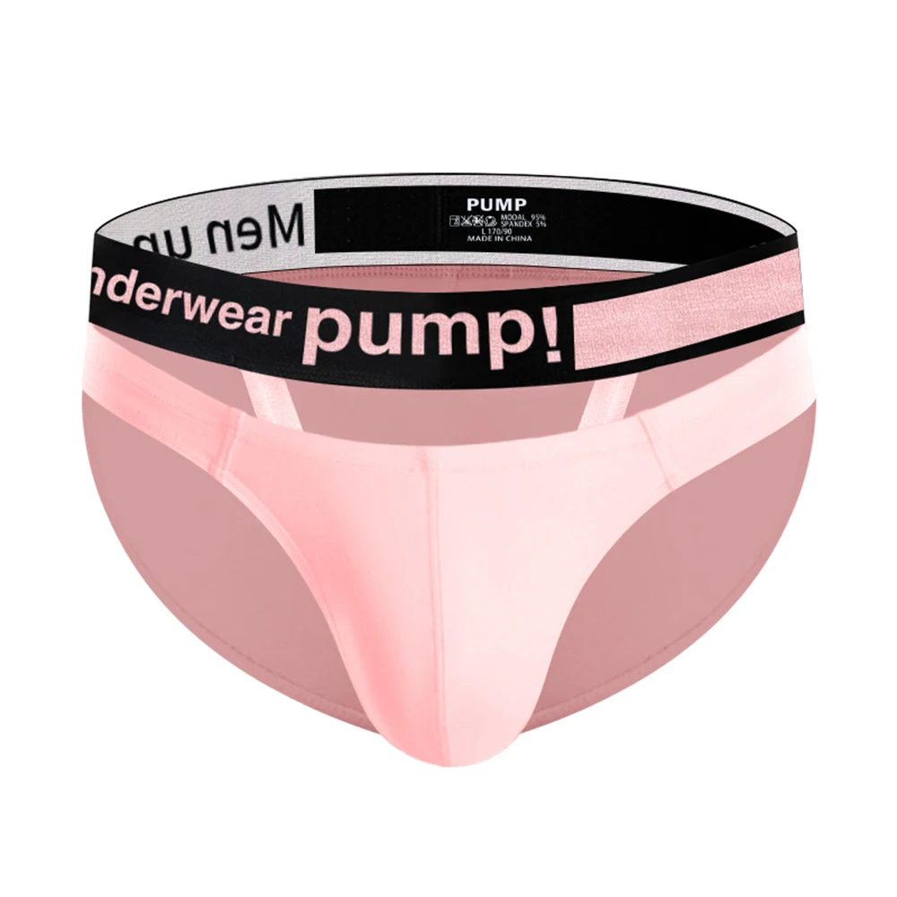 Tomodal Men's Sexy Sports Briefs Lifting Ring Scrotum Testicle Underwear Fitness Underpants for Comfortable Support