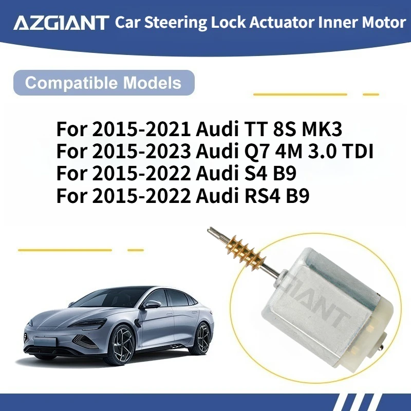 

Для Audi TT 8S MK3 2015-2021 годов выпуска: Привод блокировки руля AZGIANT, внутренний мотор, 12В постоянного тока. Абсолютно новые высококачественные запчасти.