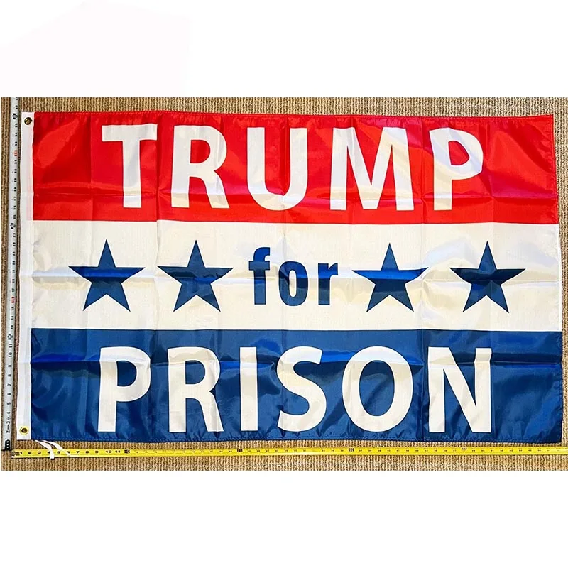 Trump For Prison Flag FREE SHIPPING Trump Sucks Biden Harris Democrats Sign 3x5' yhx0126