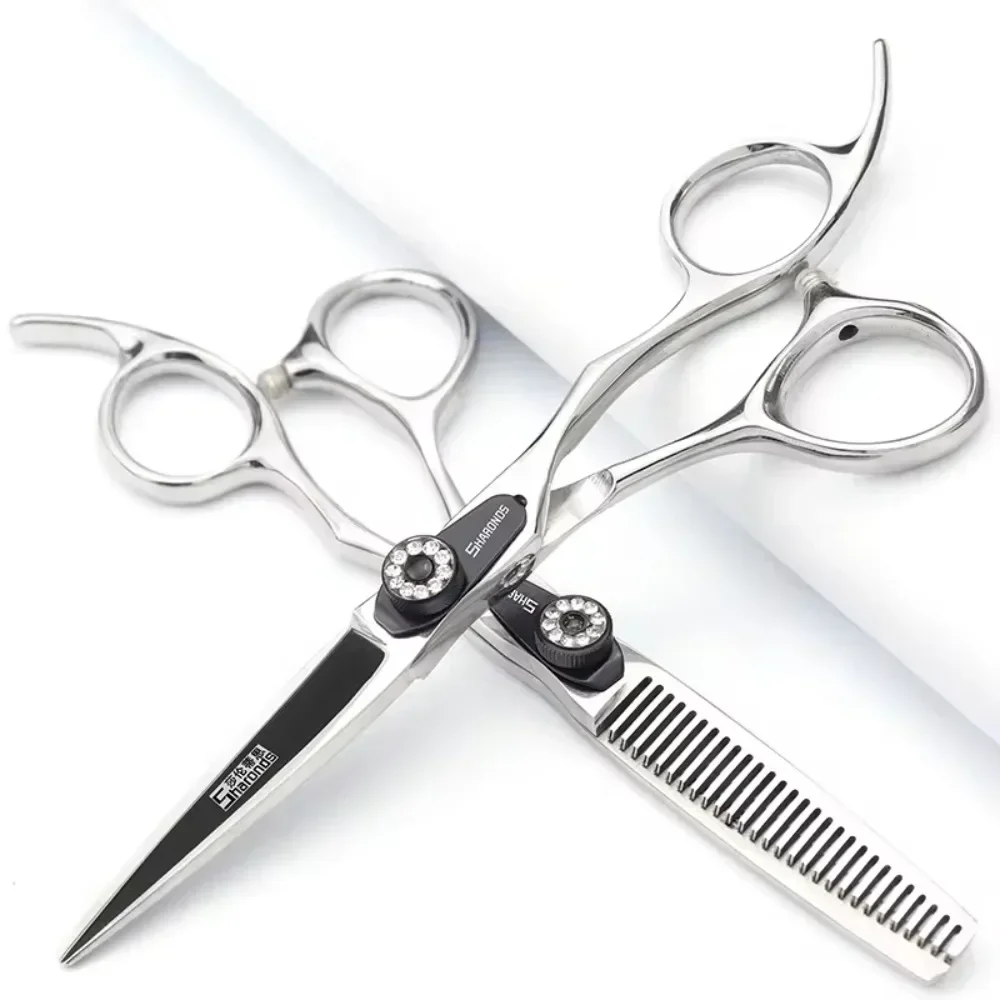 Professional Hairdressing Scissors, Hairdresser Clippers, 6 inch pet Specialized Shears, Hair Cutting Tools