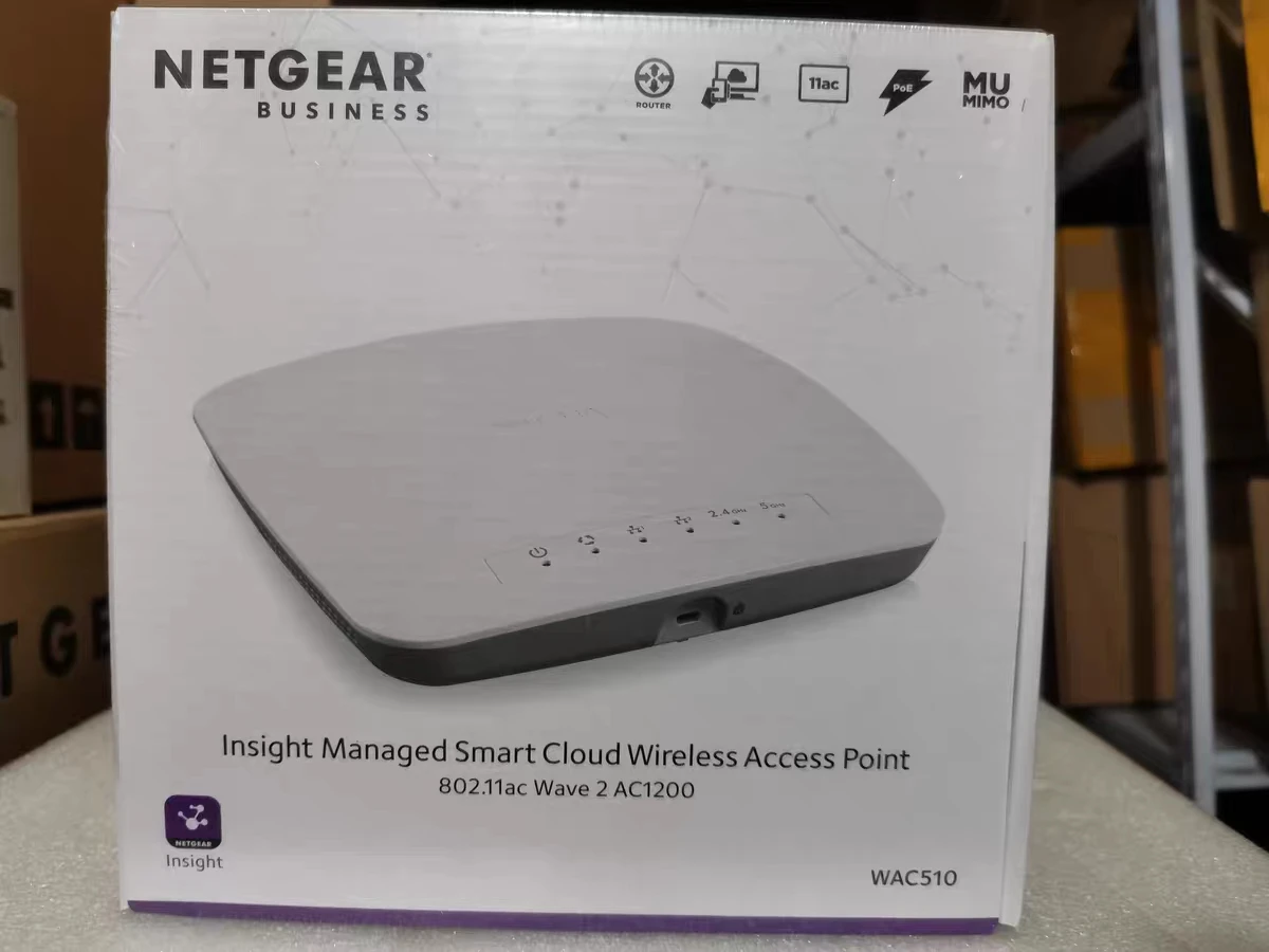 Netgear WAC510 AP sem fio empresarial gigabit de banda dupla