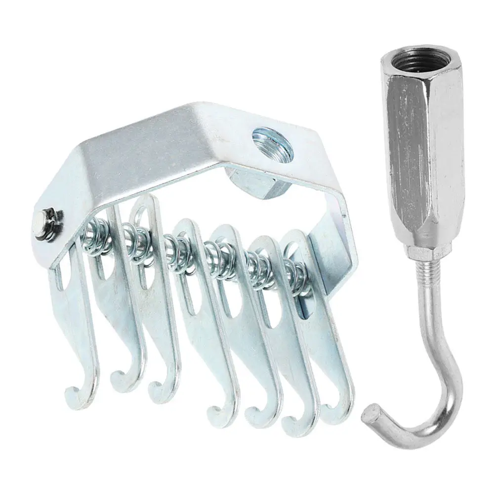 

2Pcs Metal Finger Claws 7 Claw Dent Puller Auto Body Repair Tool Heavy Duty Pulling Hook Slide Hammer Attachment Car Dent