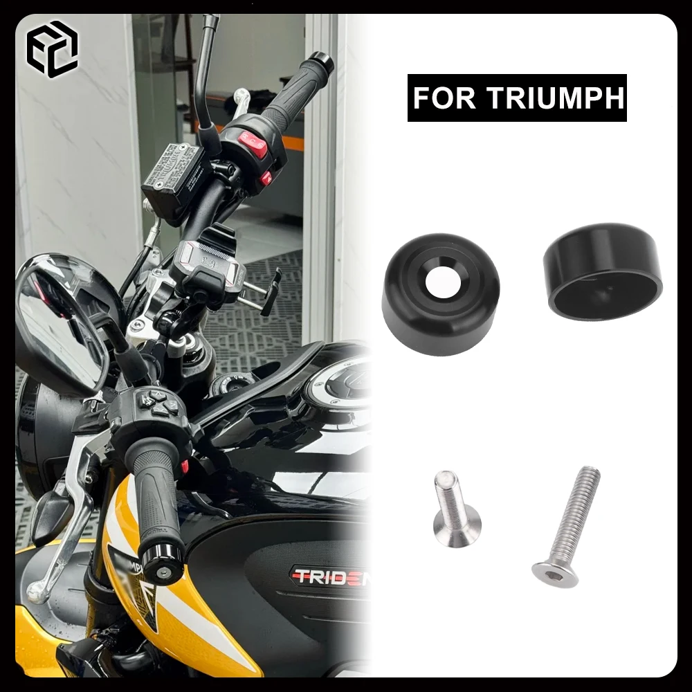 

Motorcycle Aluminium Alloy Handlebar End Plug For Triumph Scrambler / Bonneville / Speed Twin / Rocket / Bobber / Thruxton