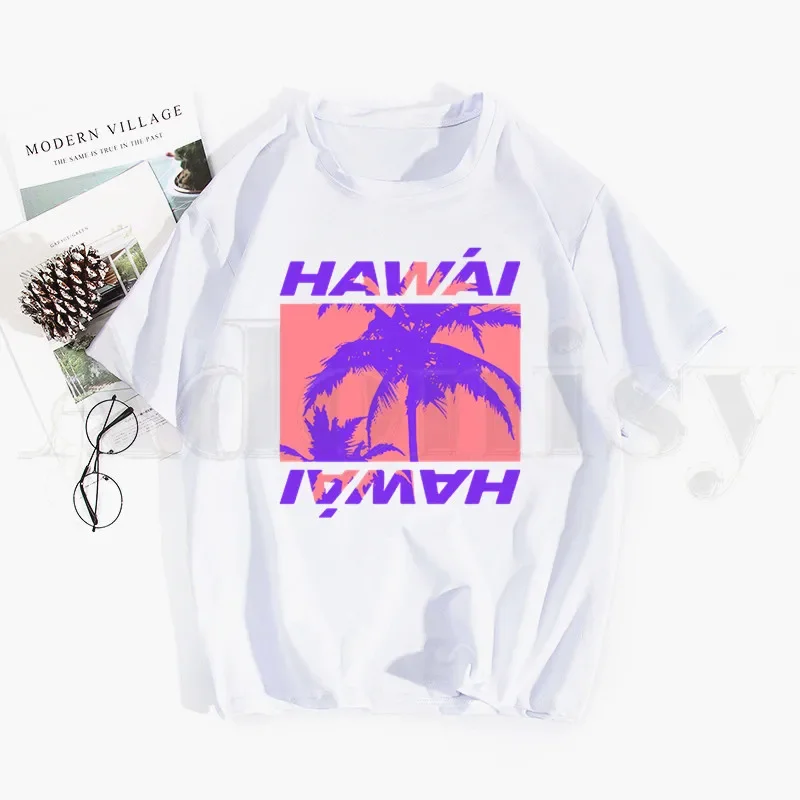 Maluma Hawai Reggaeton Singer Tshirt Hip Hop Girl Print Top Tees Harajuku Tshirts Fashion Summer T-shirt