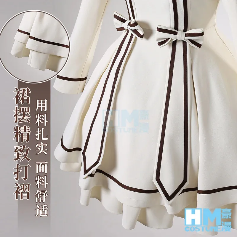 

CyKinomoto Sakura Cosplay Costume For Halloween Christmas Cardcaptor Sakura Role Play Oceanarium Daily Dating Sweet Dress
