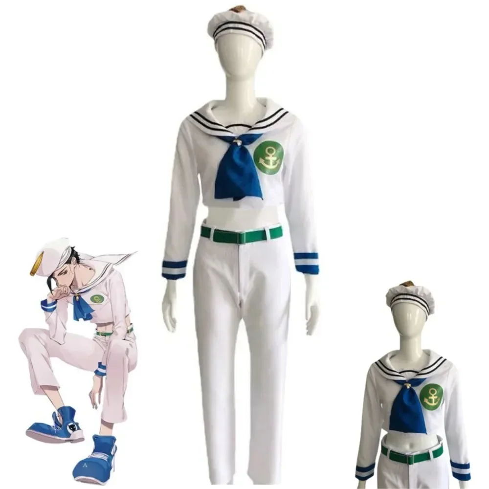 

Anime S Bizarre Adventure: lion Higashikata Josuke Gappy Joojoo Cosplay Costume School Sailor Uniform Hallowen Suit