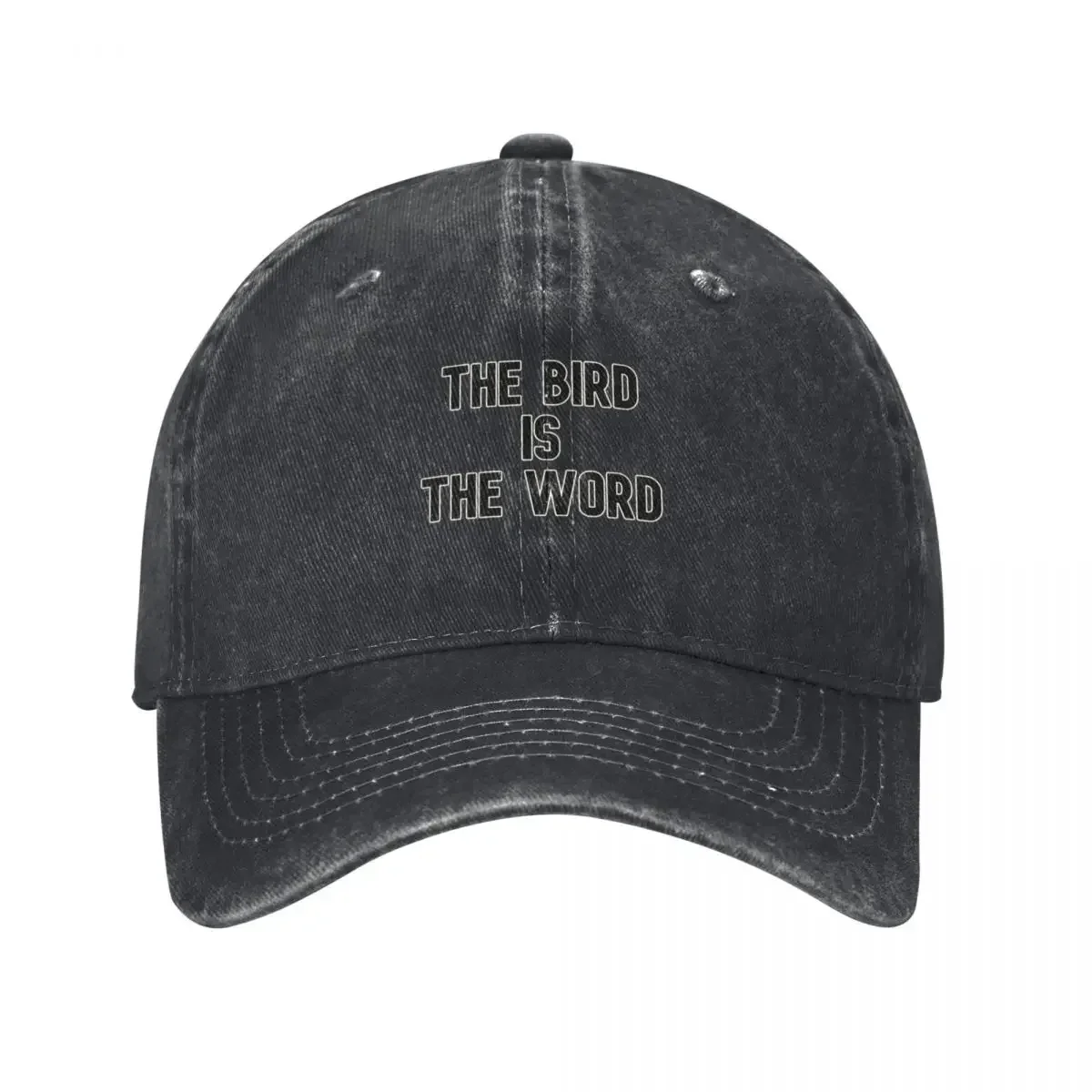 The Bird Is The Word Baseball Cap Designer Cap  Hat Birthday Snapback Cap For Girls Men's