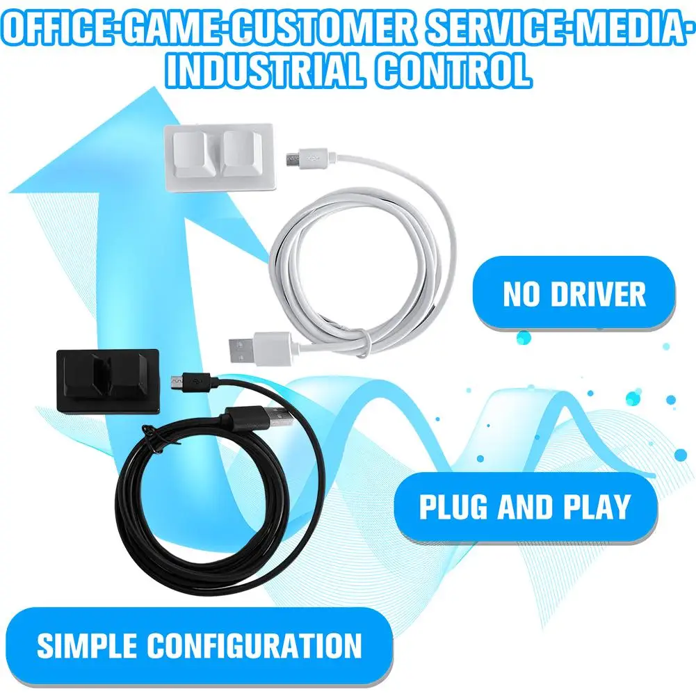 2 KEYS Programming Macro Custom Keypad Red Switches RGB One Handed Mechanical Gaming Keyboard For PC Laptop